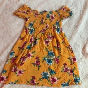 yellow sun dress